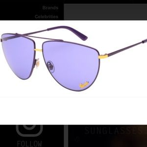 Gucci Purple GG 2909/S Aviator Sunglasses